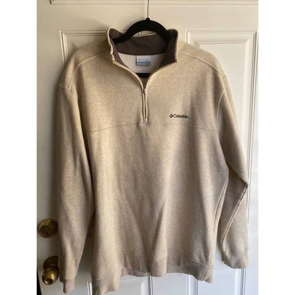 Columbia Soft fleece Sweater Cream  (L)